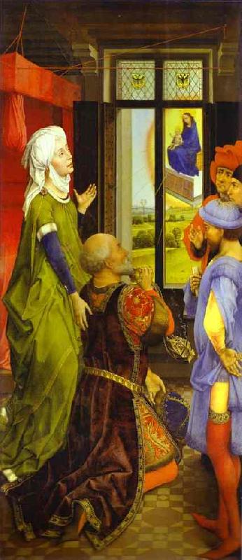 Rogier van der Weyden Middelburg Altarpiece France oil painting art